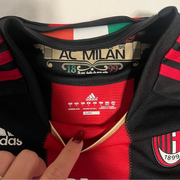 AC MILAN soccer jersey shirt official adidas - Picture 2 of 4